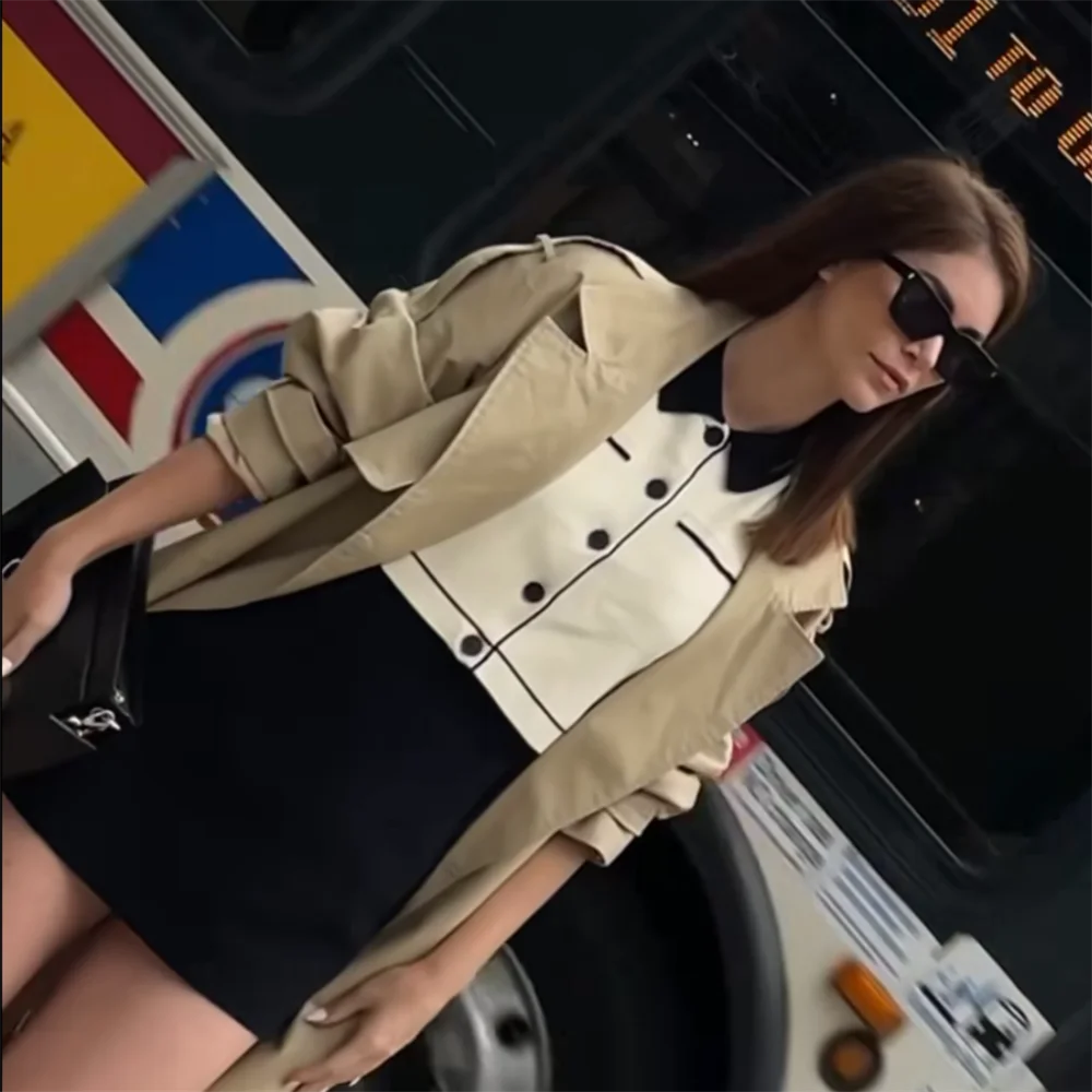 Dam Cardigan och Mini Kjol Lätt Bomull för Sommar-6