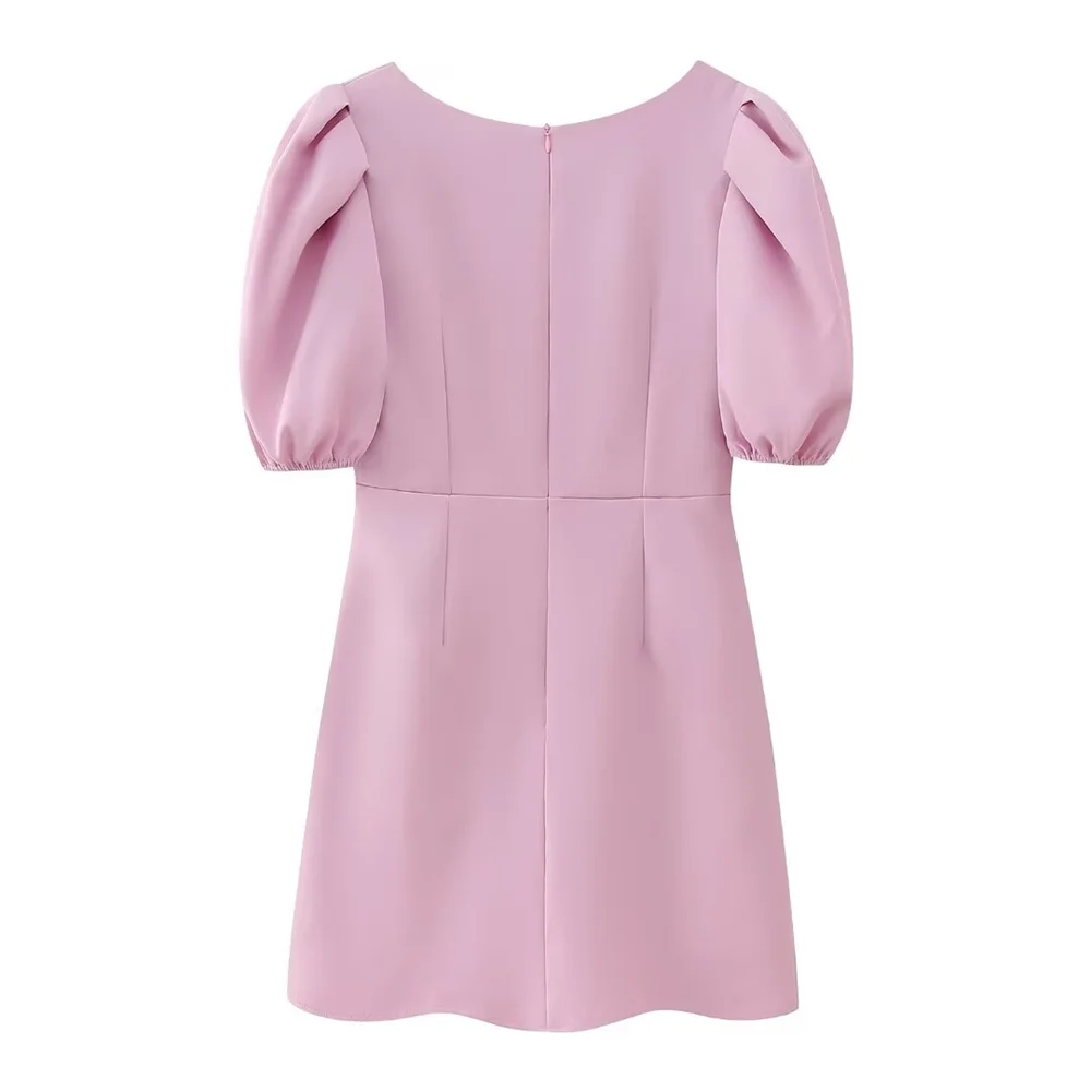 Kvinna Kort Blus V-ringning Paljetter Polyester-5