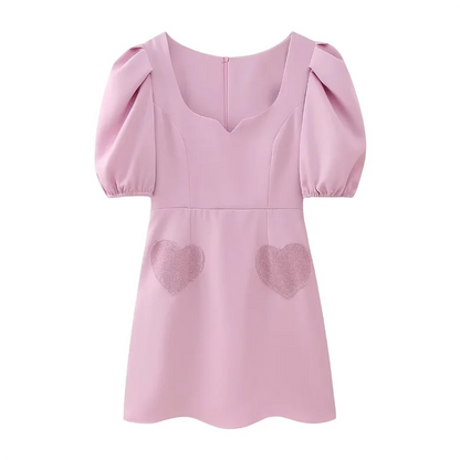 Kvinna Kort Blus V-ringning Paljetter Polyester-1