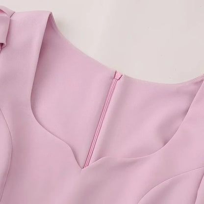 Kvinna Kort Blus V-ringning Paljetter Polyester-4