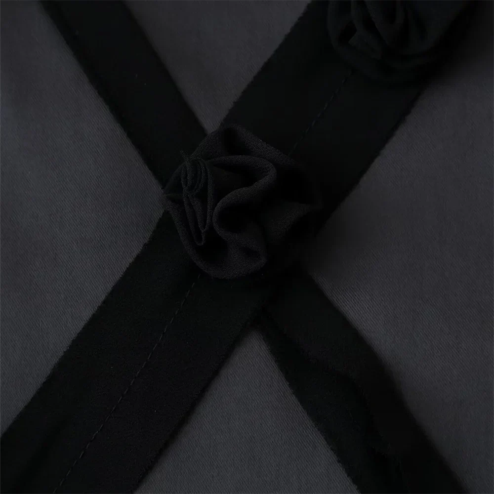 Damblus i Silkeslen Material – Elegant Sidenblus för Vardag och Fest, Normal Passform, Flera Storlekar 3