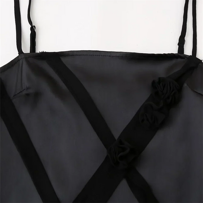 Damblus i Silkeslen Material – Elegant Sidenblus för Vardag och Fest, Normal Passform, Flera Storlekar 2