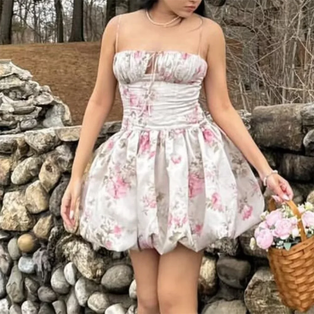 Herr T Shirt Slim Fit Rosmönster 100% Bomull Kvalitet 5