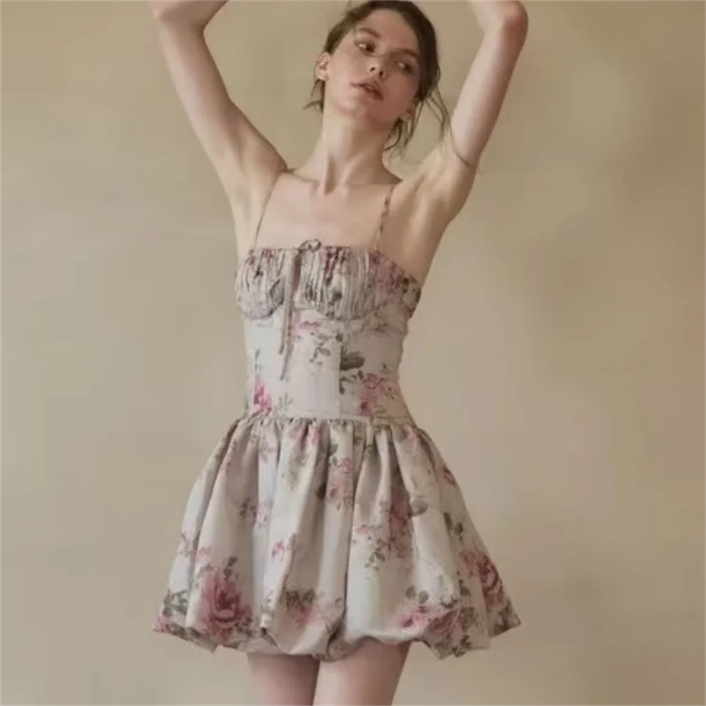 Herr T Shirt Slim Fit Rosmönster 100% Bomull Kvalitet 2