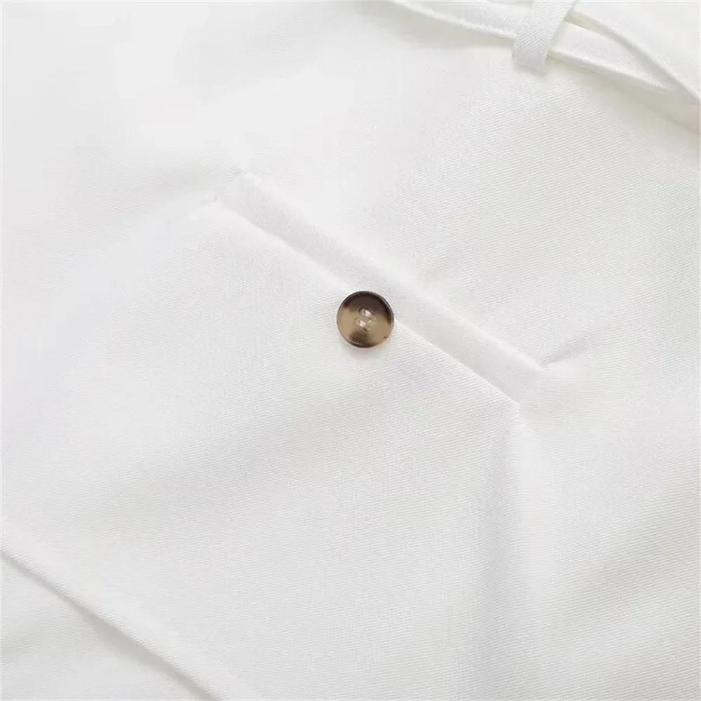 Kort Klänning Dam Elegant Polyester För Sommarfest-5