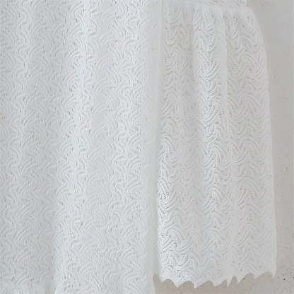 Dam Långklänning U-Hals Enkel Design 100% Polyester Elegant Festklänning-4