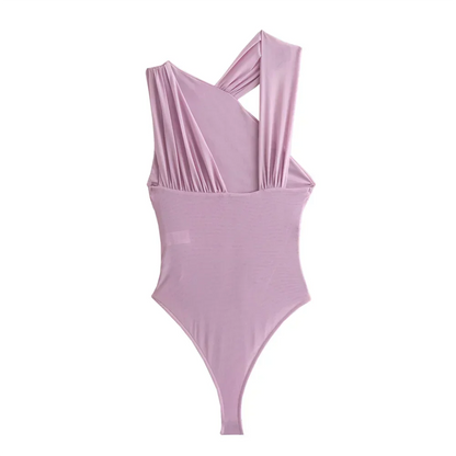 Dam Bodysuit Normal Passform Polyester Sommar-2