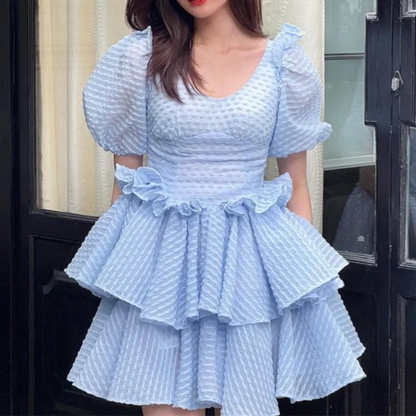 Dam Festtopp Normal Passform Polyester-4