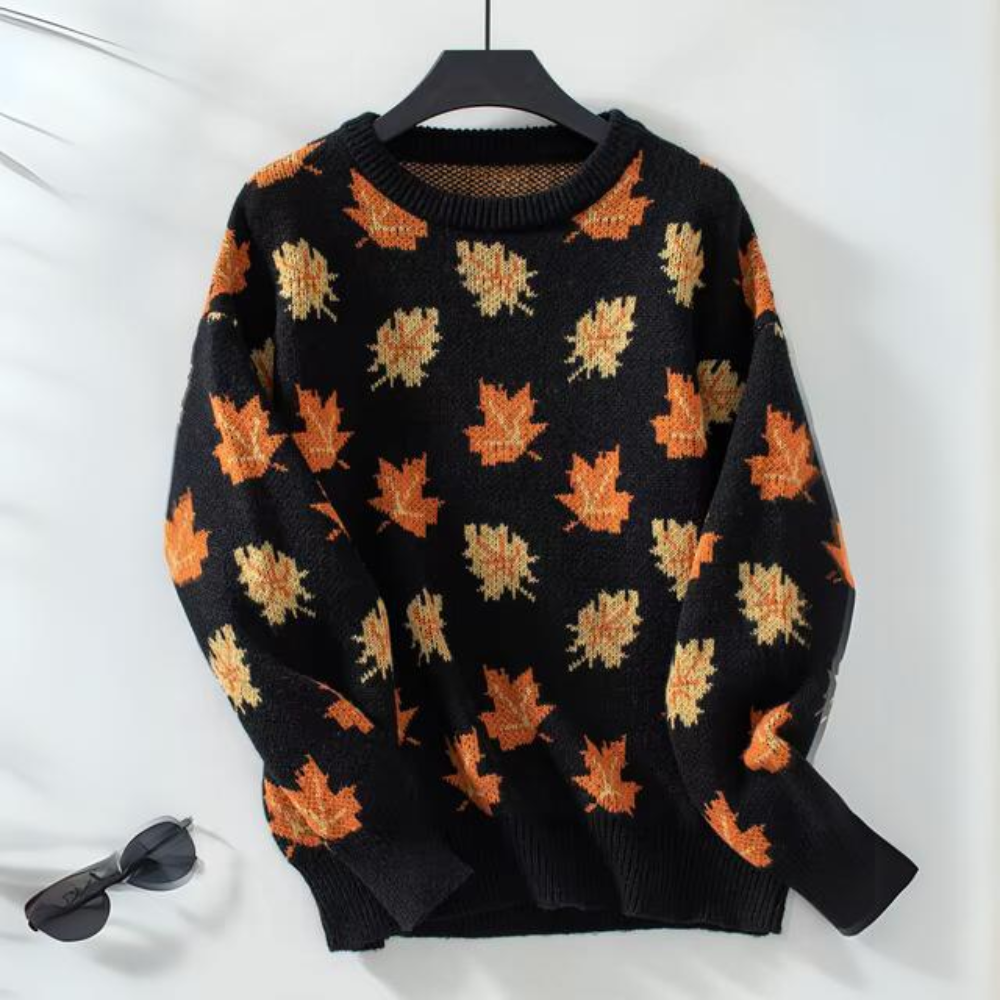 Dam Tröja Vinter Mjuk Natural Material-4