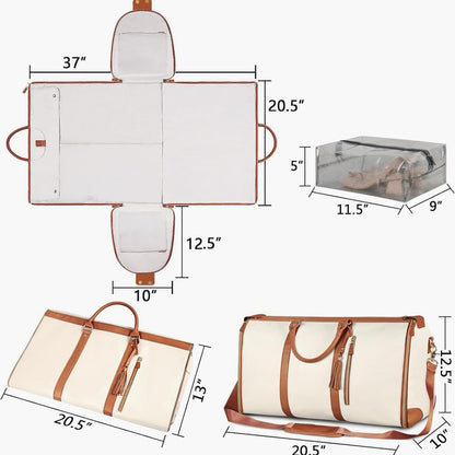 Vikbar Klädväska för Resor Nylon Kompakt-3