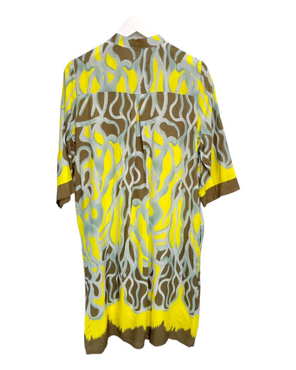 Damklänning V-Neck 100% Viskos Fina Dam Klänningar-5