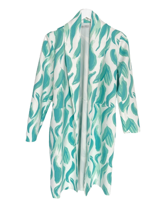 Maxi Klänning Dam Mönstrad Lång Klänning i Polyester med Sidfickor-1