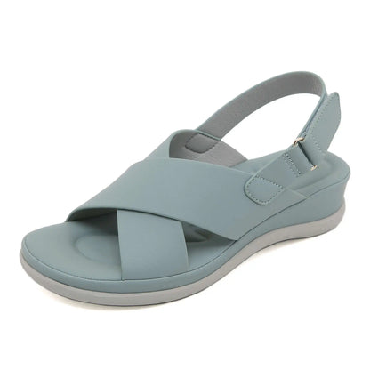 Herr Sandaler Justerbart Bälte Syntetiskt Material Komfortabel Design-2