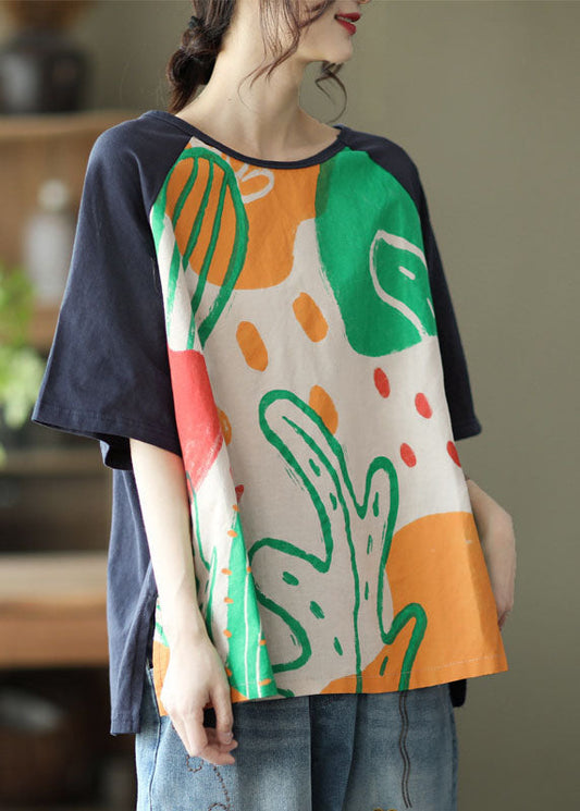 Dam Blus Luftig Polyester Stilren Design-1