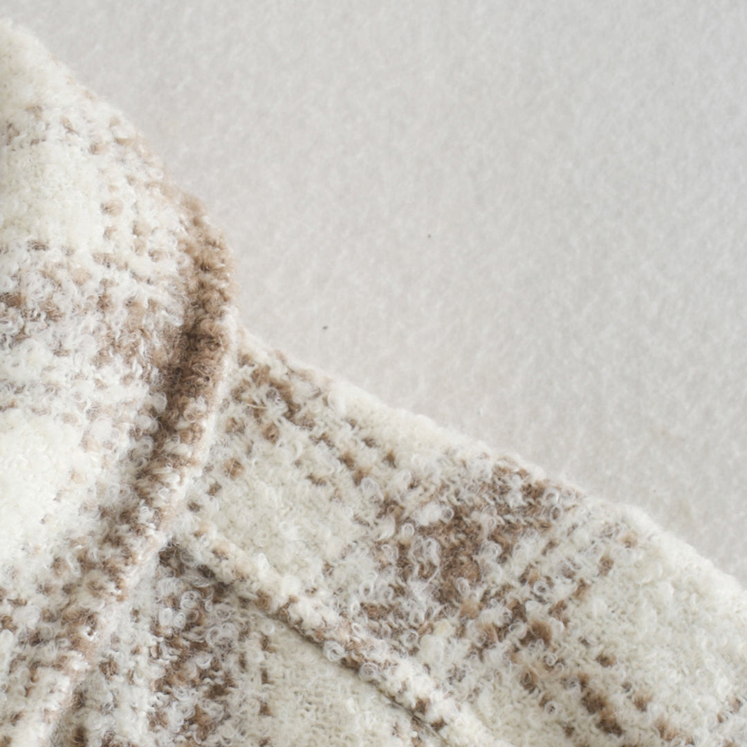 Dam Vintage Cardigan Mönster Polyester-5