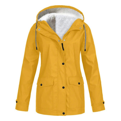 Variant image for Dam Fleecejacka Halvlång Vattenavvisande Fleece med Justerbar Passform-43