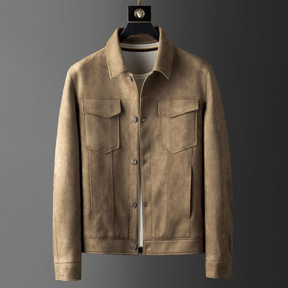 Herrjacka Modern Design Första Klass Material Mångsidig 7
