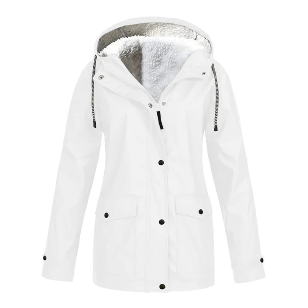 Variant image for Dam Fleecejacka Halvlång Vattenavvisande Fleece med Justerbar Passform-8