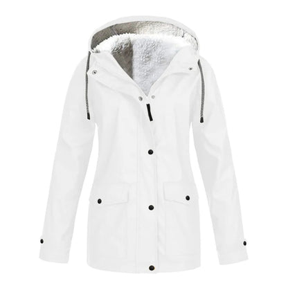 Variant image for Dam Fleecejacka Halvlång Vattenavvisande Fleece med Justerbar Passform-8