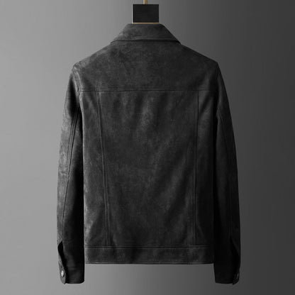 Herrjacka Modern Design Första Klass Material Mångsidig 4