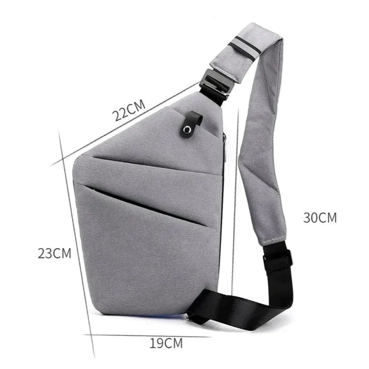 Resväska för Säker Förvaring av Värdesaker i Hållbart Tyg 6