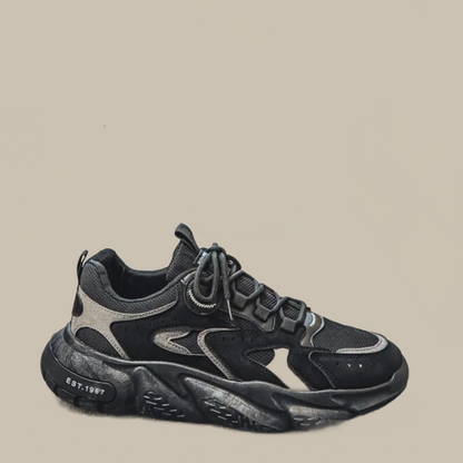 Herrskor Sneakers Modern Design Högkvalitativt Syntetmaterial-1