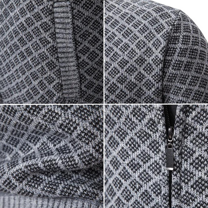Herrjacka Slim Fit Modern Design Högkvalitativ Blandning-3