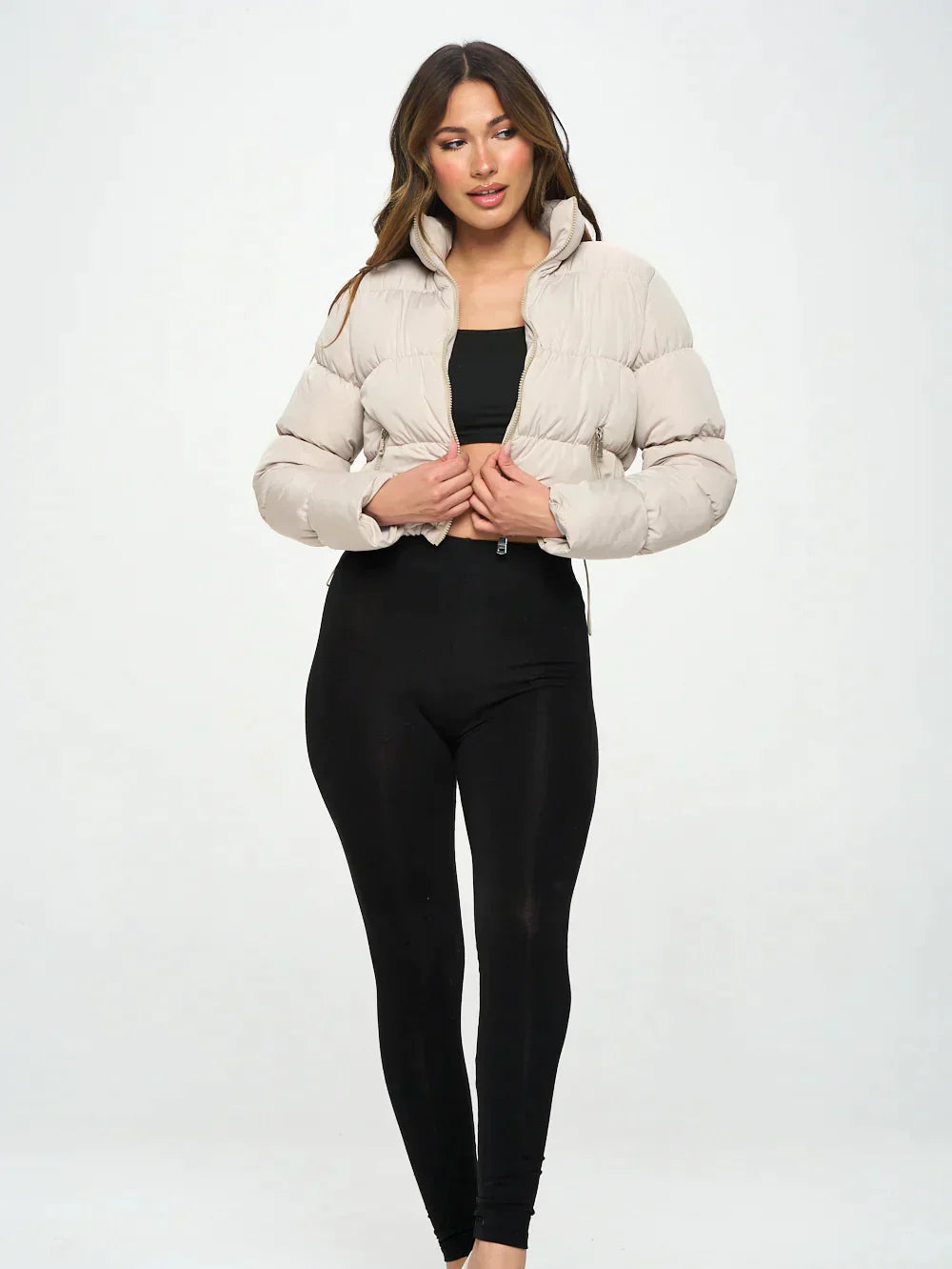 Variant image for Damjacka Slim Fit Hållbart Material för Väder och Vind-5
