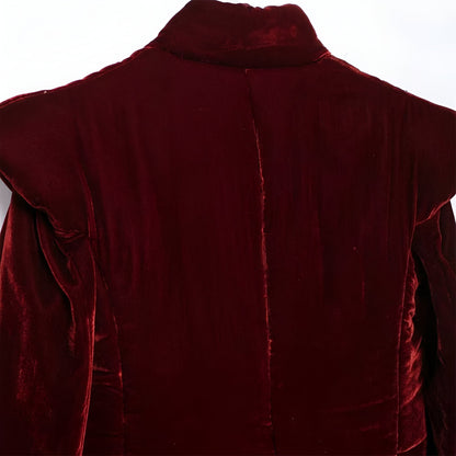 Damjacka Elegant Höst Vinter Strukturerad Polyester-4