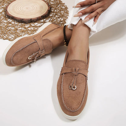Herr Loafers Klassisk Stil Mocka PU-material 15