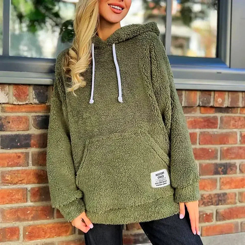 Variant image for Dam Hoodie Modern Plysch Design Mjuk och Trendig-9