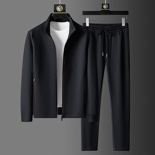 Herr Kostym Sportig Design Elastisk Lycra-1