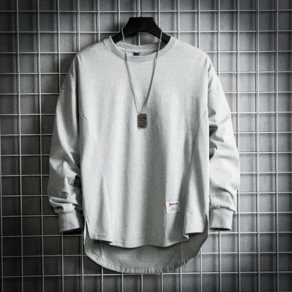 Variant image for Långärmad T-shirt Dam Avslappnad Bomull-34