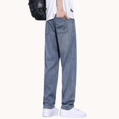 Herr Jeans Raka Snitt Stretch Denim-3
