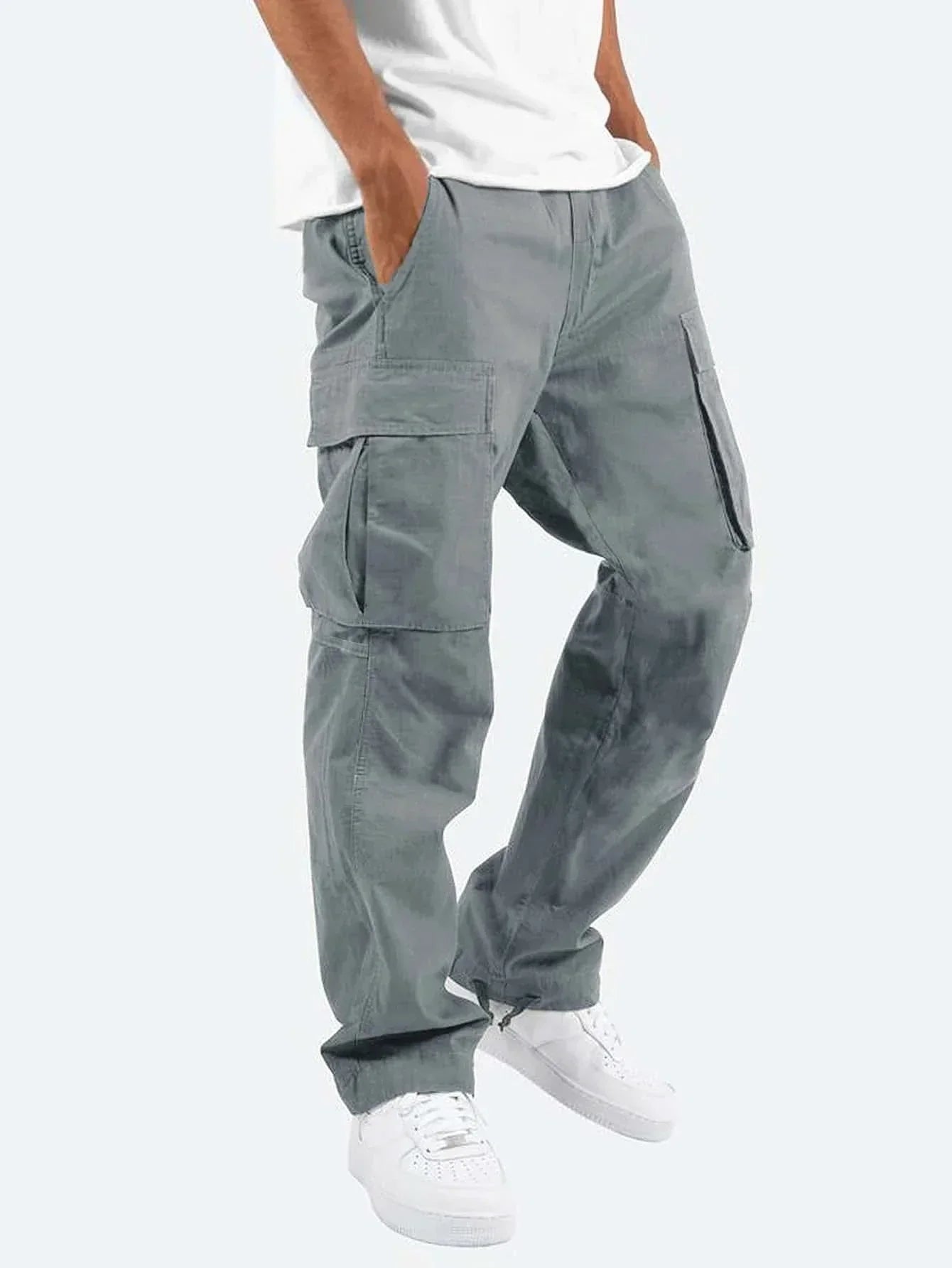 Variant image for Herrbyxor i Hållbart Material för Vardagsbruk med Ergonomiskt Snitt-9