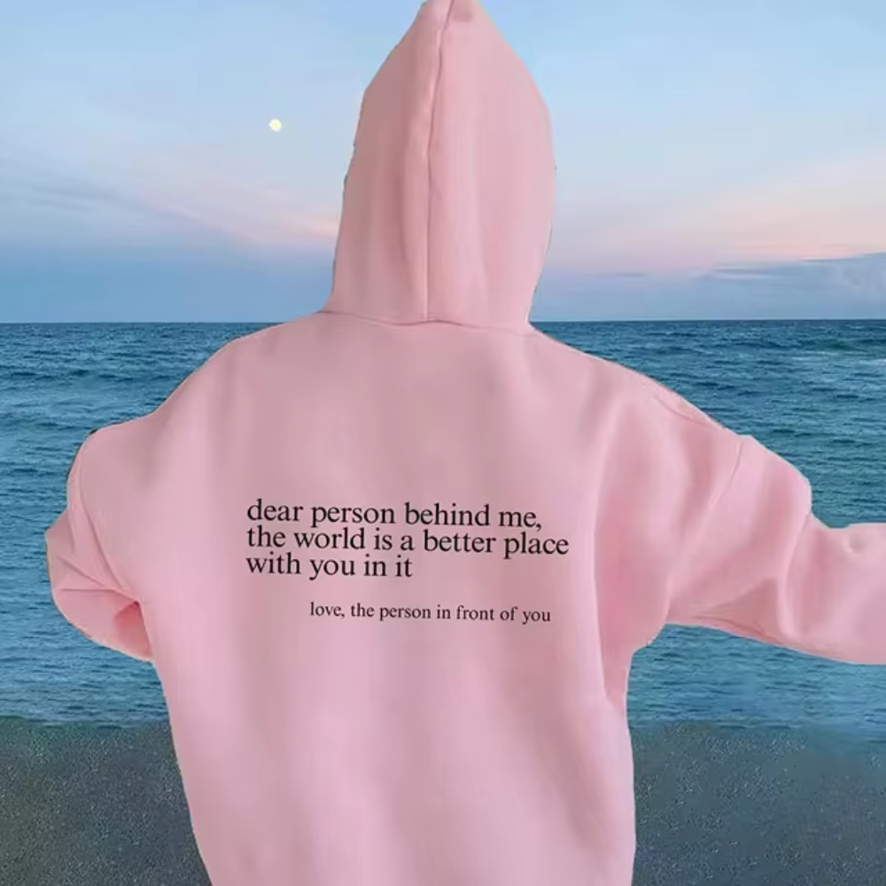 Hoodie för Herrar med Slogan – Mjuk Bomull, Normal Passform, Flera Färger, Perfekt för Avslappnade och Sportiga Tillfällen 4