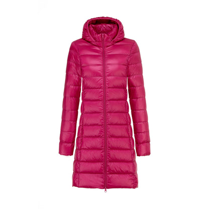 Variant image for Damjacka Medium Längd Vadderad Polyester för Kalla Dagar-36