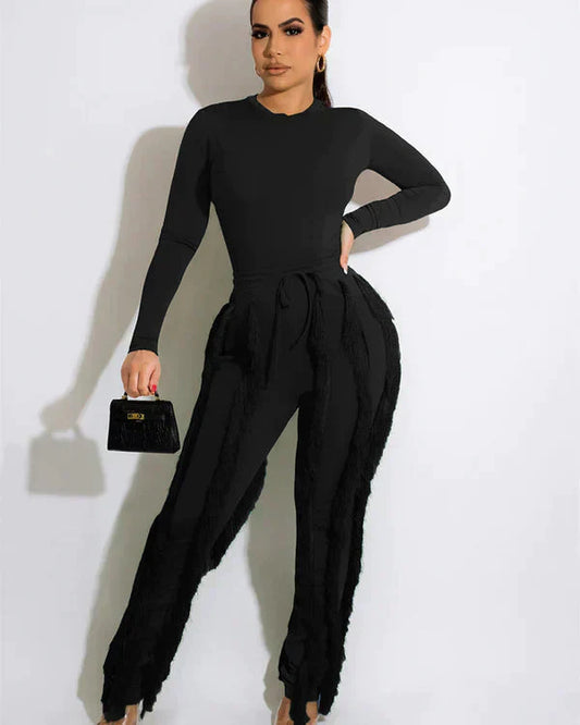 Kvinnors Fransset Elegant Tillbehör Syntetiska Material-1