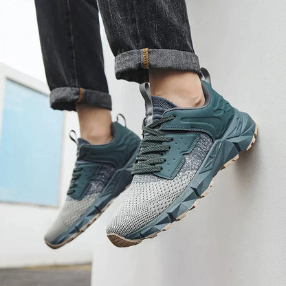 Variant image for Herr Sneakers Lätta Stickat Material för Träning och Vardag-1
