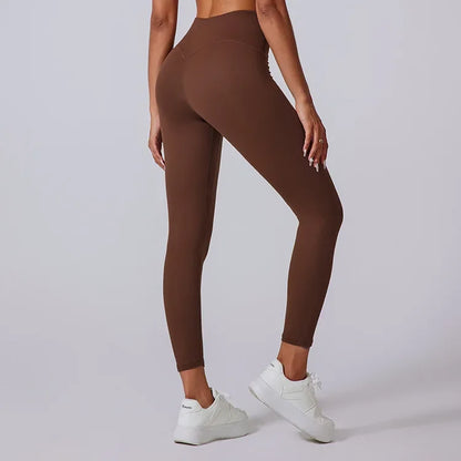 Damleggings Monokrom Slim Fit Lycra Nylon-5