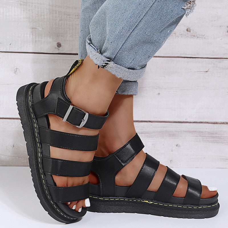 Herr Sandaler Läder Ergonomisk Design Hållbar Komfort 1