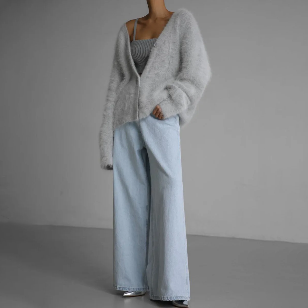 Dam Kashmir Kofta Modern Loungewear Mjuk 100% Kashmir 6