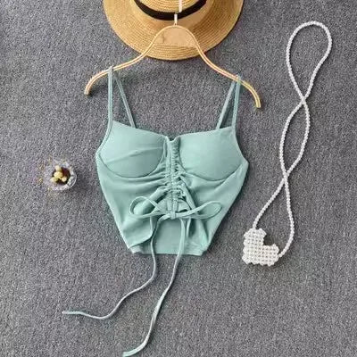 Variant image for Festtoppar Dam Bustier Kort Akryl med Blomma-21