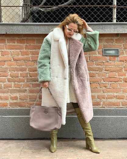 Variant image for Dam Vinterkappa Vattenavvisande Fuskpäls-1