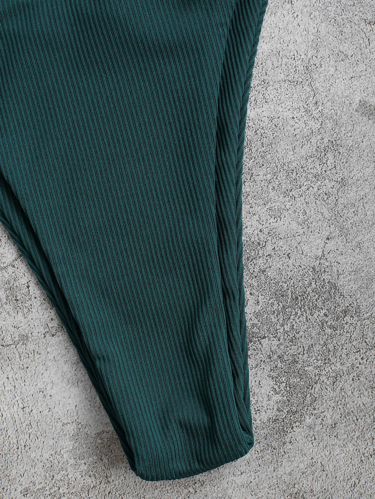 Dam T-shirt Normal Passform Ribbad 100% Bomull-4