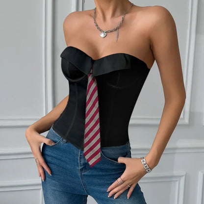 Variant image for Dam Bustier Elegant Bindning Polyester Spandex-7