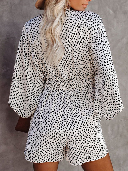 Dam PlaySuit Avslappnad Polyester med Slinga-3