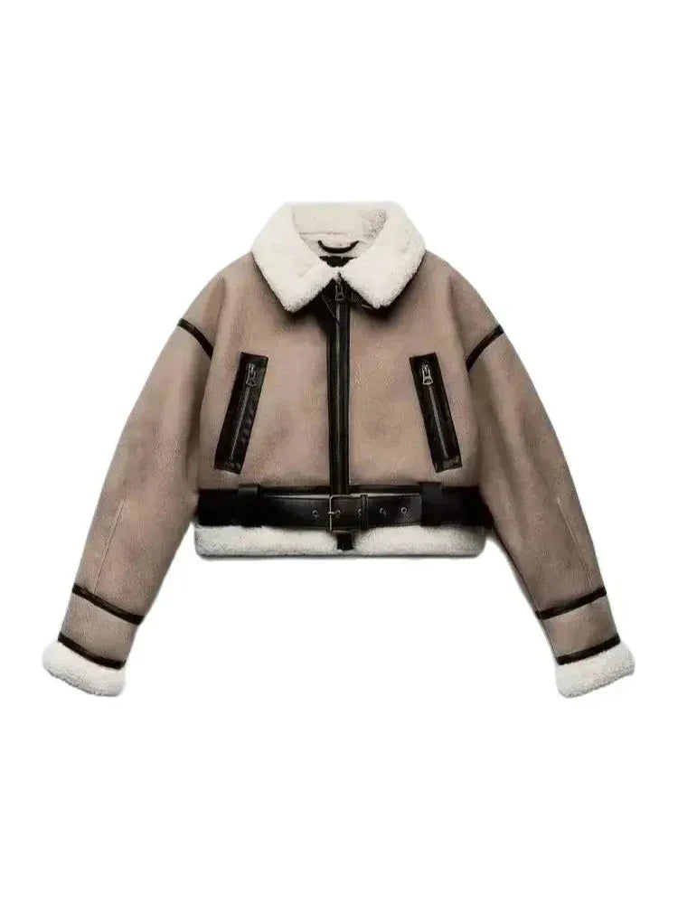 Dam Väst Trendig Polyester för Vardags och Fest-4