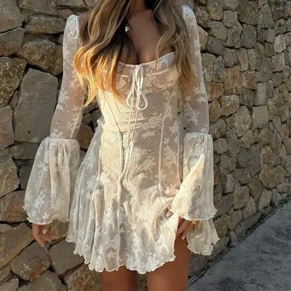 Dam Miniklänning Bodycon Polyester med Blixtlås och Veckdetalj 8