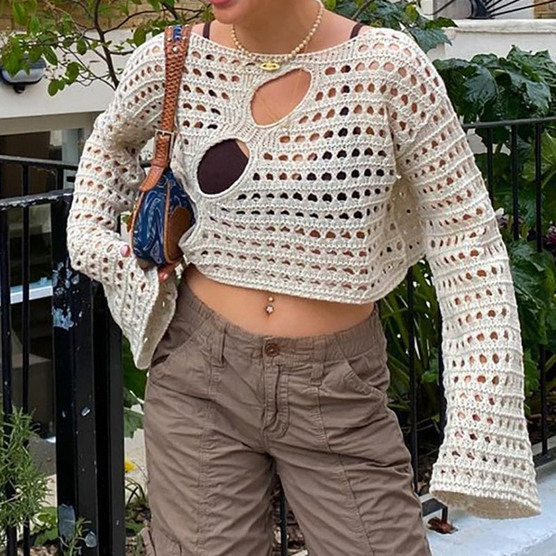 Variant image for Dam Topp Långärmad Lätt Polyester Löst Sittande-16